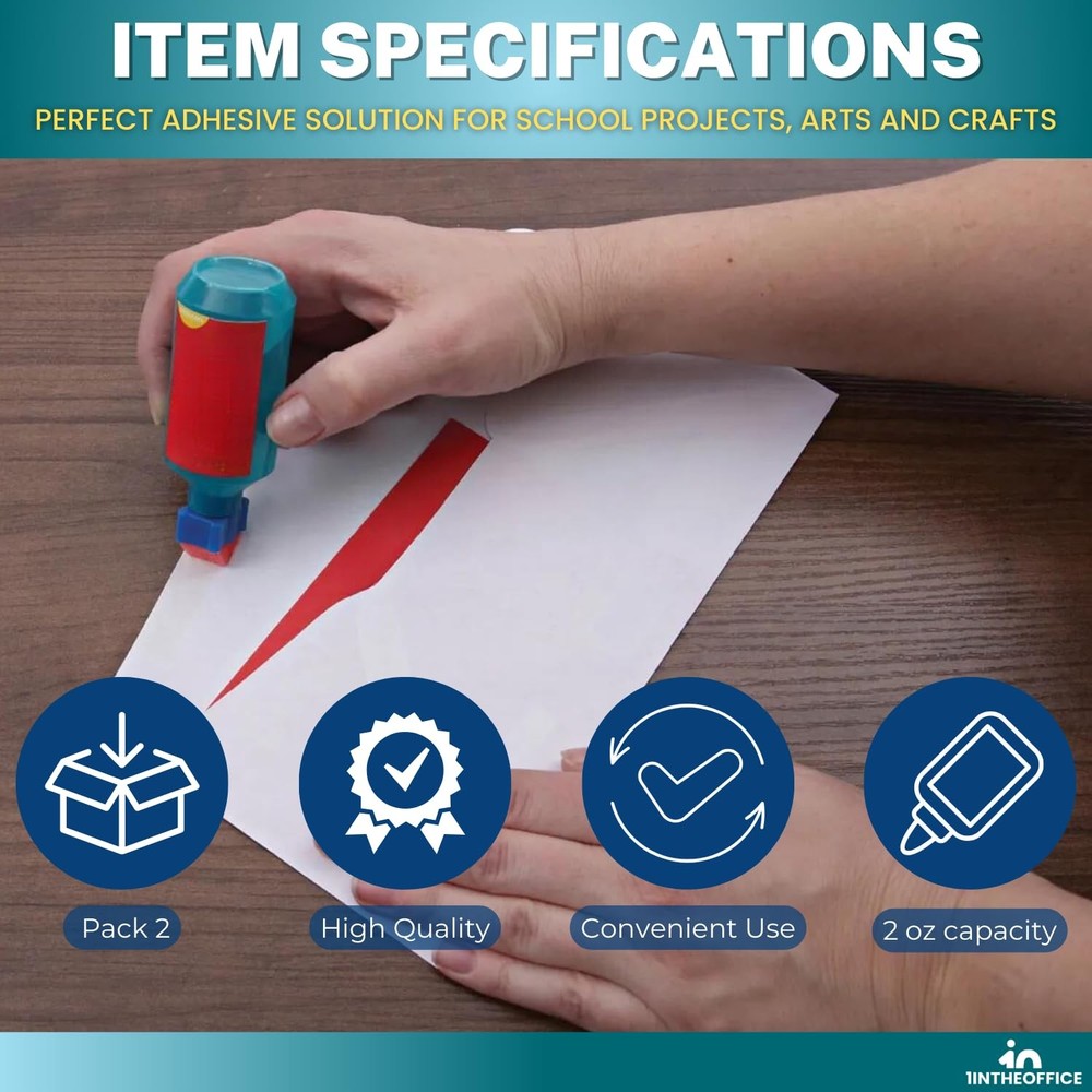 1InTheOffice Envelope Moistener (2 Pack)