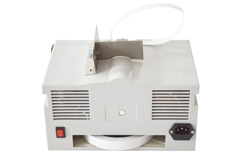110V 60Hz Automatic Small Cross Binding Machine Banknote Binder Width 2.5CM-15CM