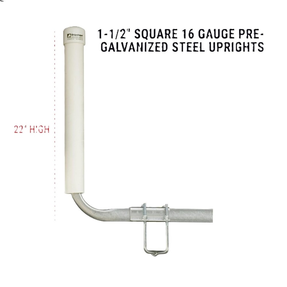 C.E. Smith Pontoon Boat Trailer Post Guide-On
