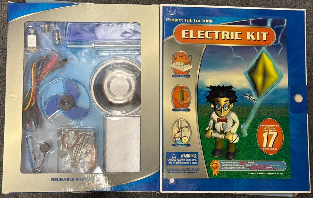Gifts for Kids-Electrical Engineering Kit 17+ STEM Projects- 8+