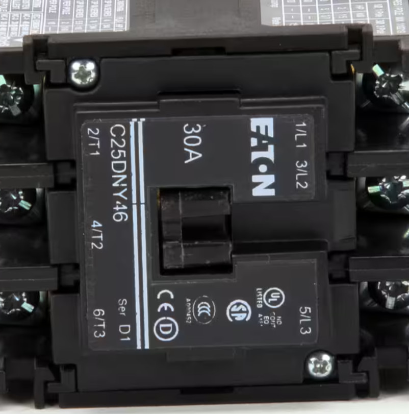 Salvajor C25DNY46, Contactor, 24V, 30A, 3Pole, Automatic Reversing Control Panel