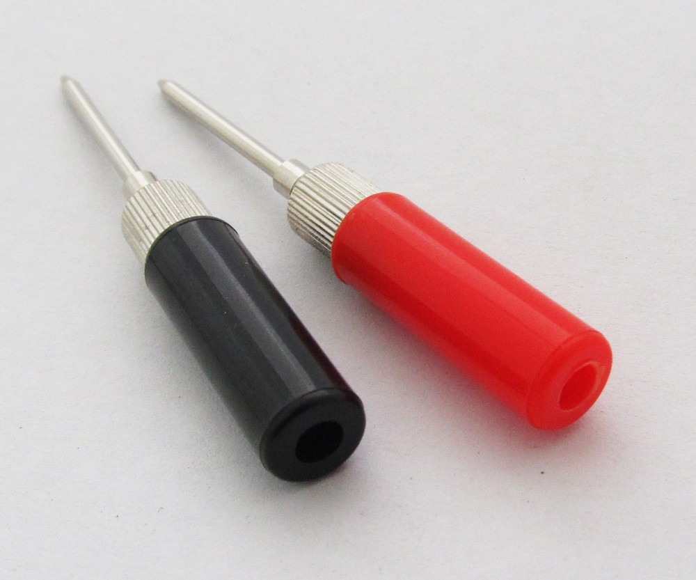 10pcs DIY Multimeter Test Probe without Cable Assemble No Solder Short Handle