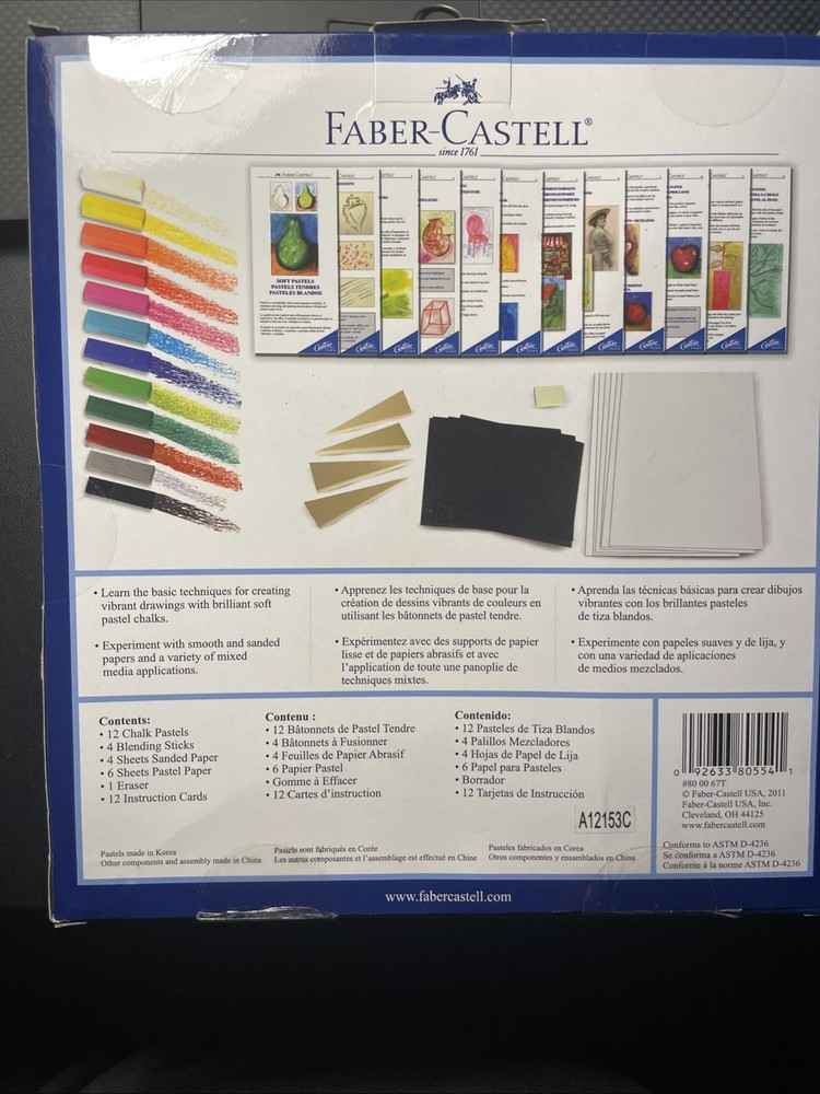 Faber-Castell Getting Started Soft Pastels 28 Piece Set - Creative Studio