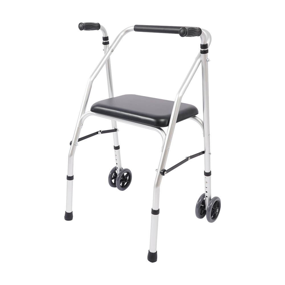 Floorstanding Folding Walker Adjustable Height Walker Foldable Walker 158.76kg