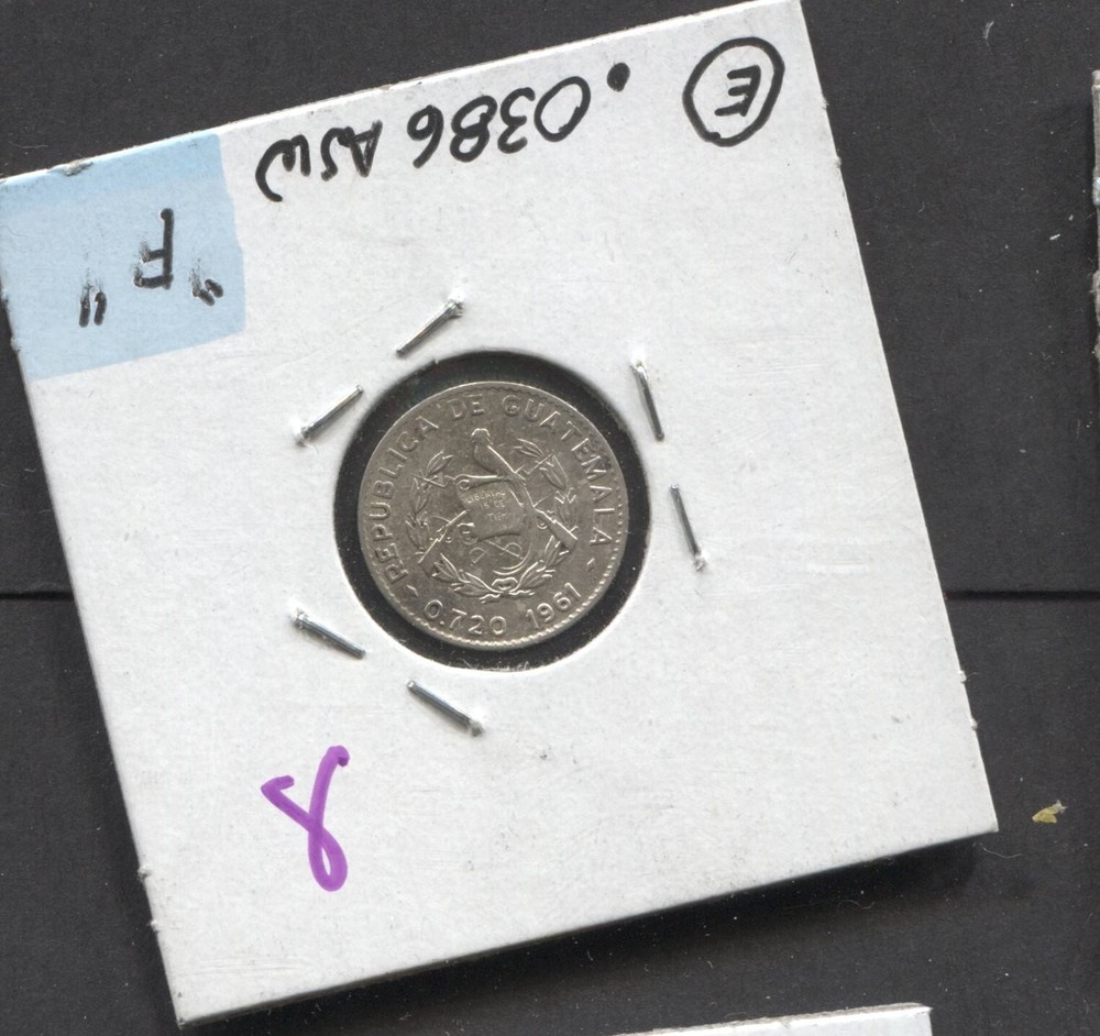 1961-Guatemala-5 Cents