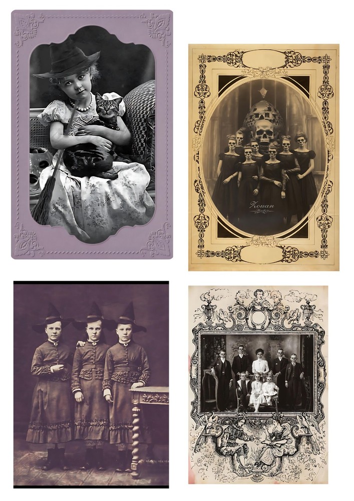 Creepy Scary Prints PICK A SET