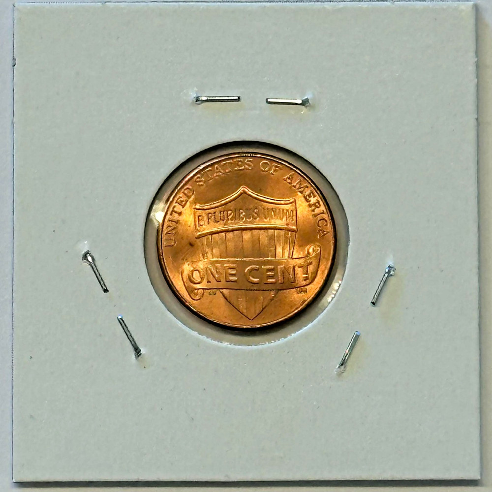 MINT ERROR - 2023-P "EXTRA V" LINCOLN SHIELD CENT (NICE COIN) (RED, HIGH GRADE)