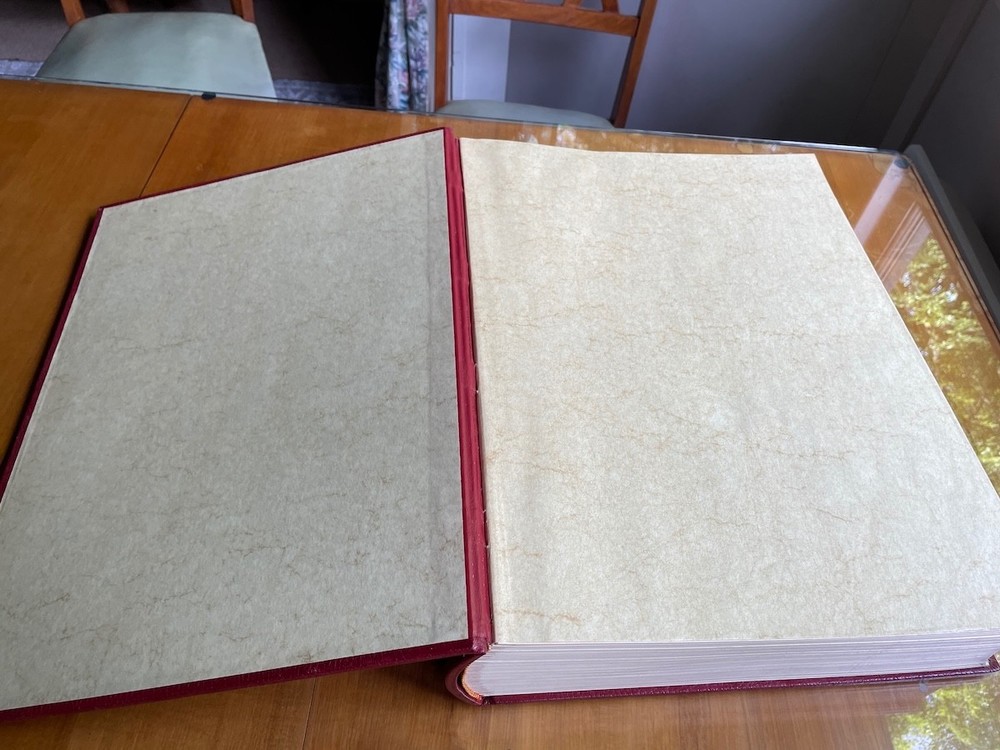 MASSIVE THIRD REICH PHILATELIC ALBUMS - "Stempelsammlung Großdeutschland"