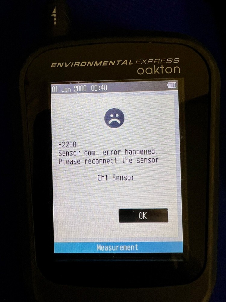 Oakton EC300 EC Sensor Head, 35660-90 READ!