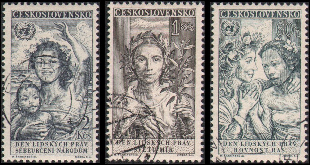 Czechoslovakia #905-907 Used