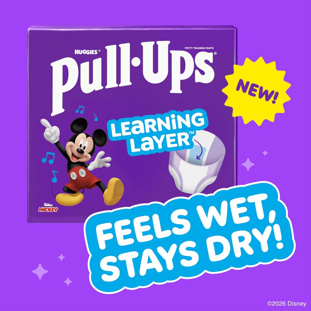 Pull-Ups Boys' Potty Training Pants, Size 4T-5T 4T-5T, Multi-colored