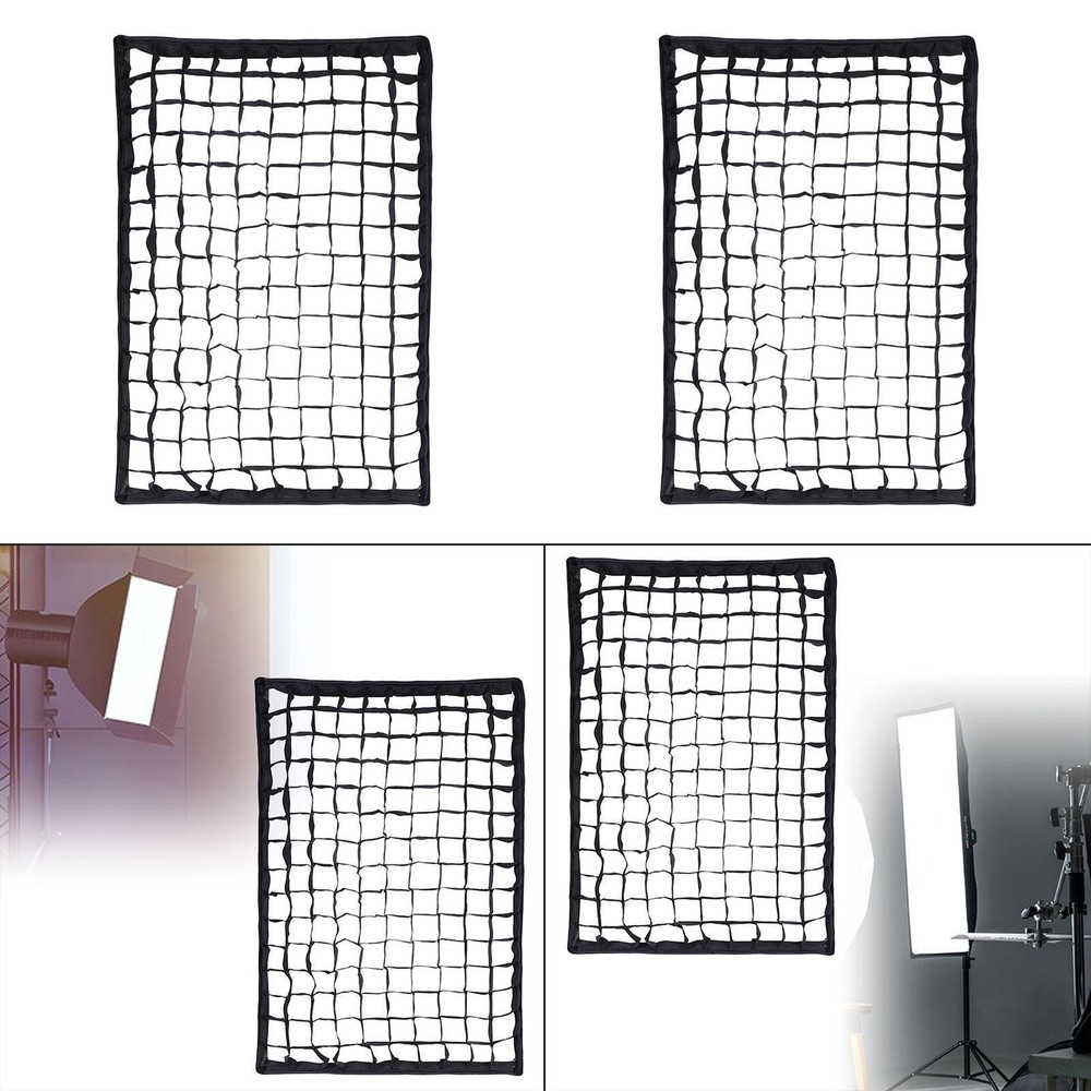 Honeycomb Grid Black Softbox Cellular Grid