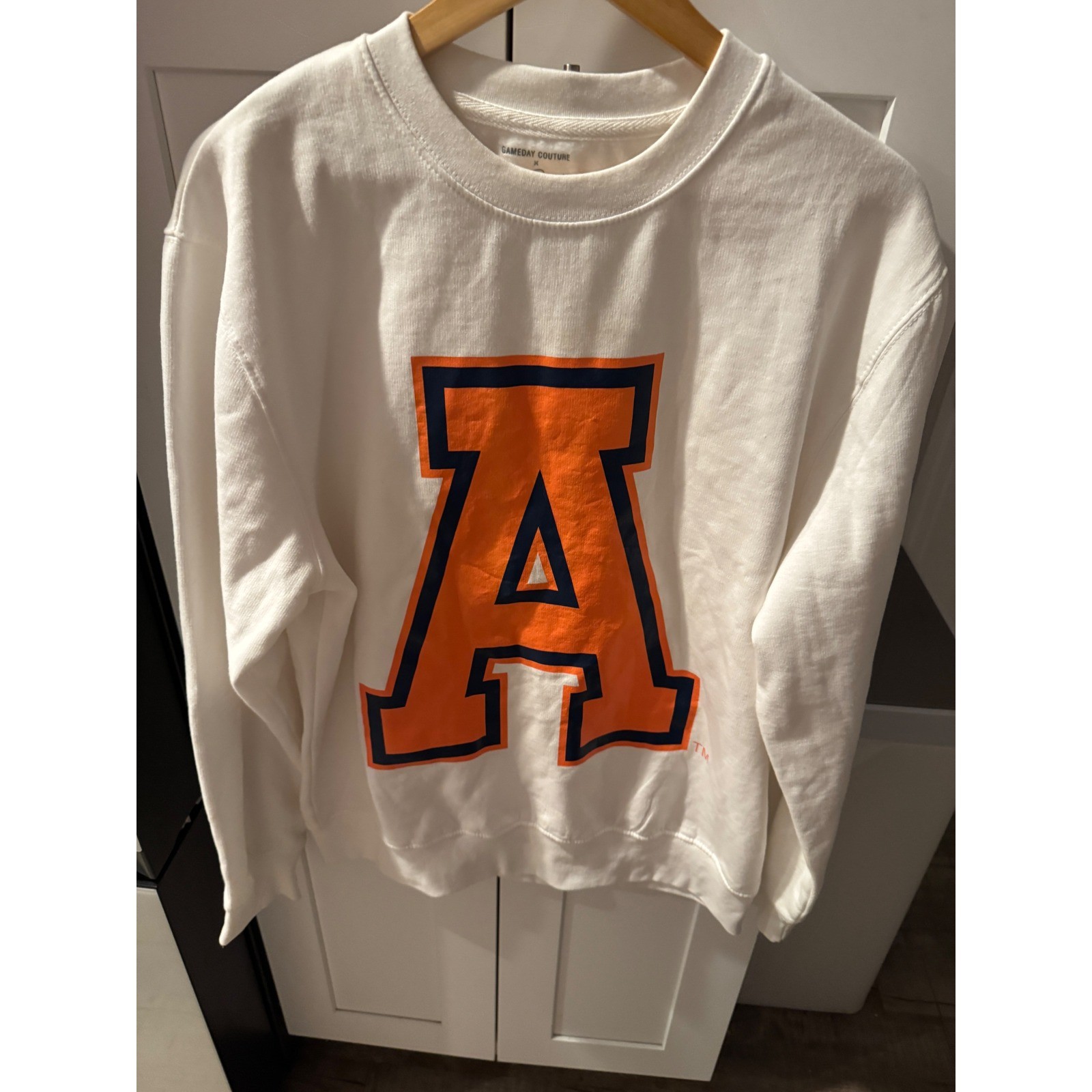Gameday Couture x Madi Prewett Auburn Tigers Sweatshirt Womens Medium Cream