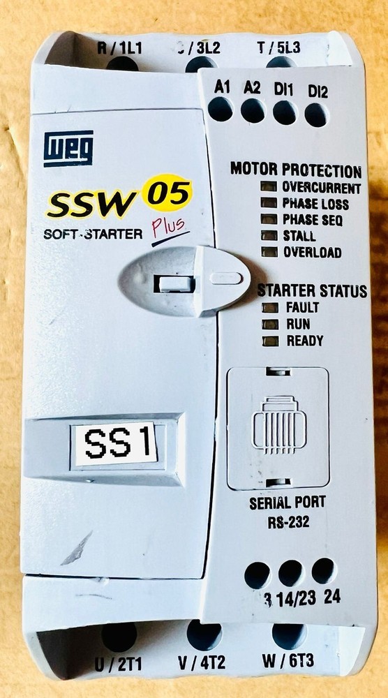 WEG SOFT STARTER PLUS SSW 05, EUSSW050016T2246EPZ