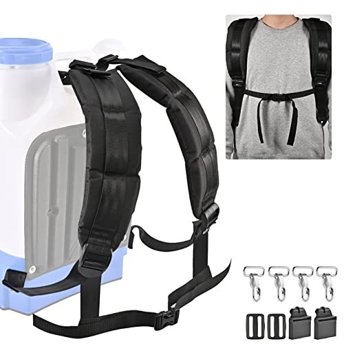 Backpack Sprayer Replacement Straps Adjustable, Black