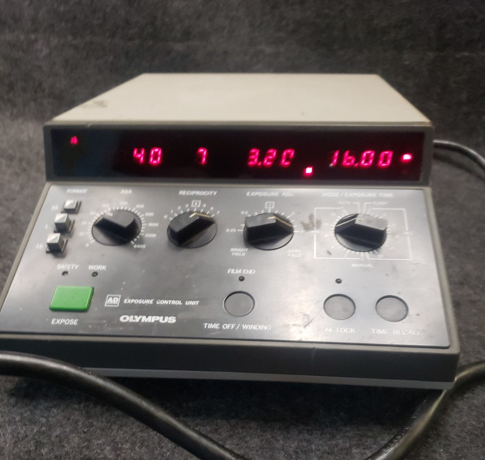OLYMPUS MICROSCOPE CAMERA EXPOSURE CONTROL UNIT PM-CBAD.................. (OSSD)