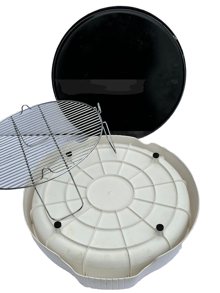 Original Oven Base Drip Pan Rack Replacement Set 20301-20304 White Nuwave Pro
