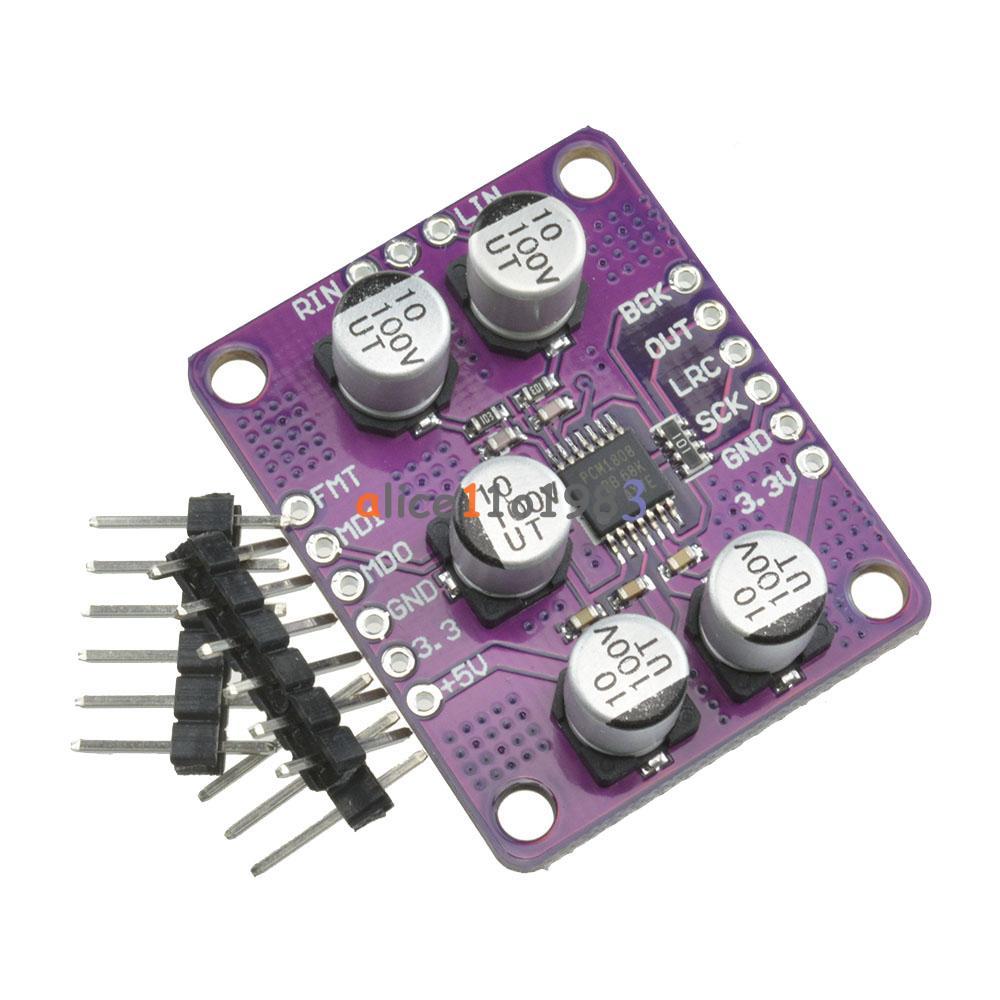PCM1808 Audio Stereo ADC Single-Ended Analog-Input Decoder 24bit Amplifier Board