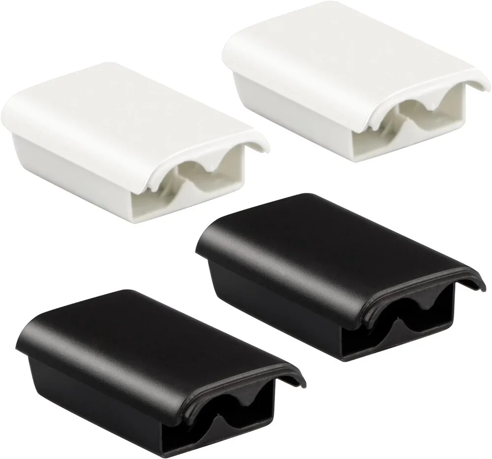 20-200pcs AA Battery Back Cover Case Shell Pack For Xbox 360 Wireless Controller