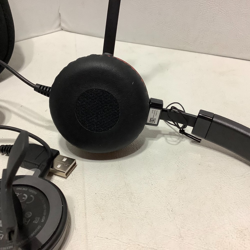 Jabra ENC060 Black Wired Headset w/Case