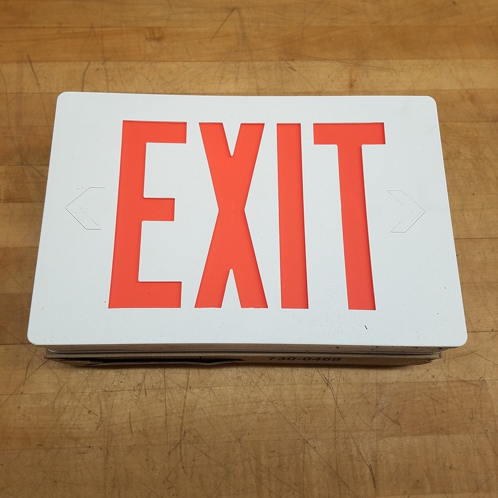 Thomas & Betts ECLXN4R Emergency Exit Sign - NEW