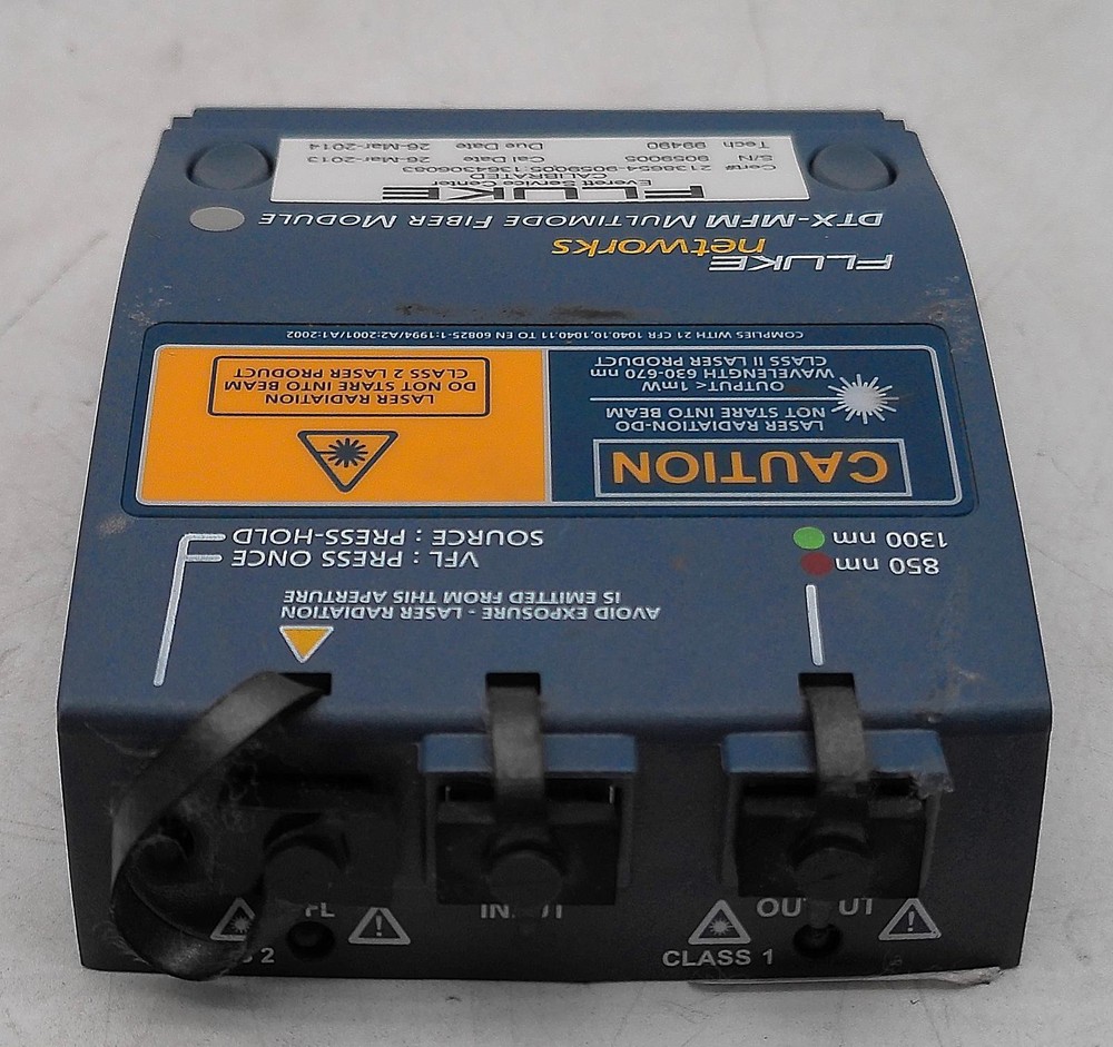 FLUKE NETWORKS DTX-MFM MULTIMODE FIBER MODULE