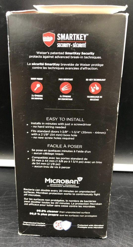 WEISER Smartcode: Keypad Electronic Deadbolt - 50 User Codes *NEW, SEALED*