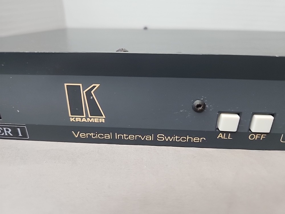 Kramer Electronics VS- 5x4 Vertical Interval Audio Video Switcher