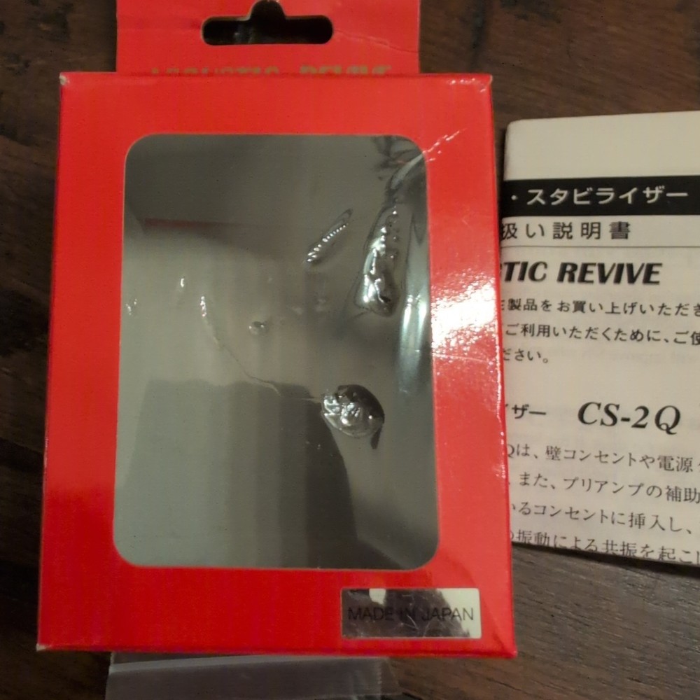 Acoustic Revive CS-2Q Socket Outlet Stabilizer Power Conditioner