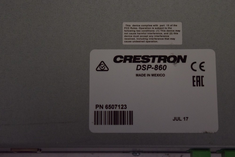Crestron DSP-860 | Used | A