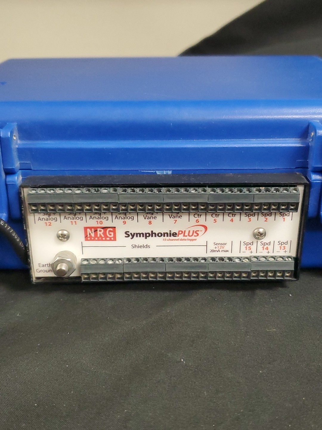 NRG Systems SYMPHONIE PLUS LOGGER 15 Channel EXCELLENT - TESTED Working 100%