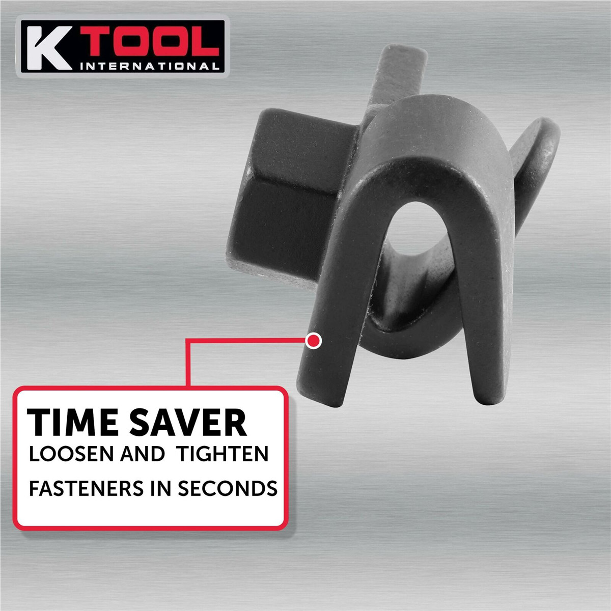 K Tool 49403 Universal Wrench Extender, Torque Enhancer, Hex Drive