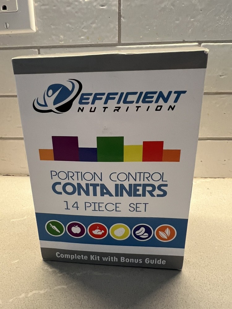Portion Control Containers, 14 Piece, Efficient Nutrition