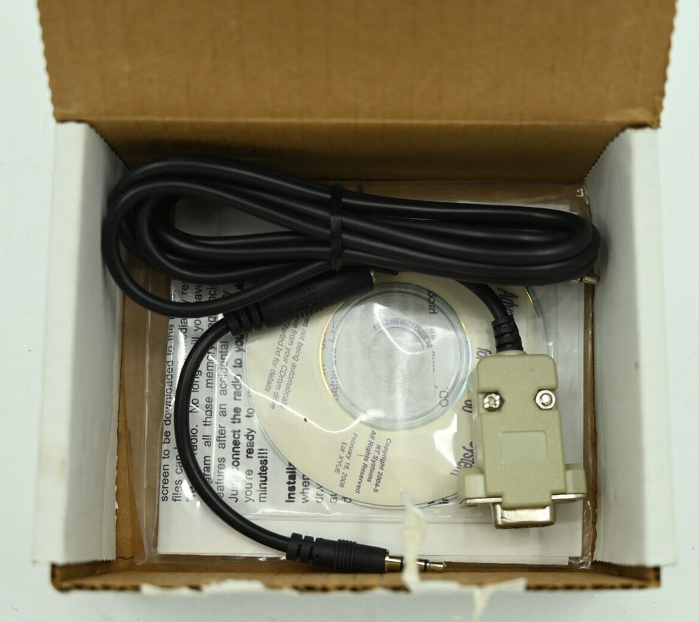 Yaesu FT-60 Programming Software ADMS-1J and Programing Cable NEW in Box