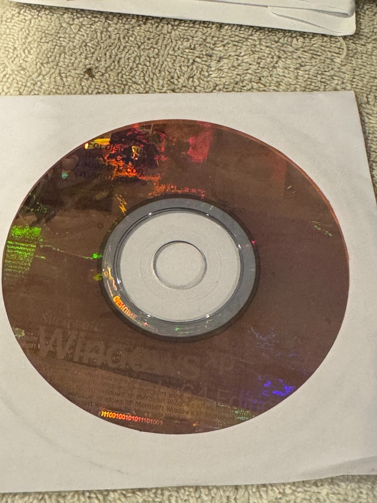 Microsoft Windows XP Professional X64 Edition - CD ONLY NO PRODUCT CODE!!!