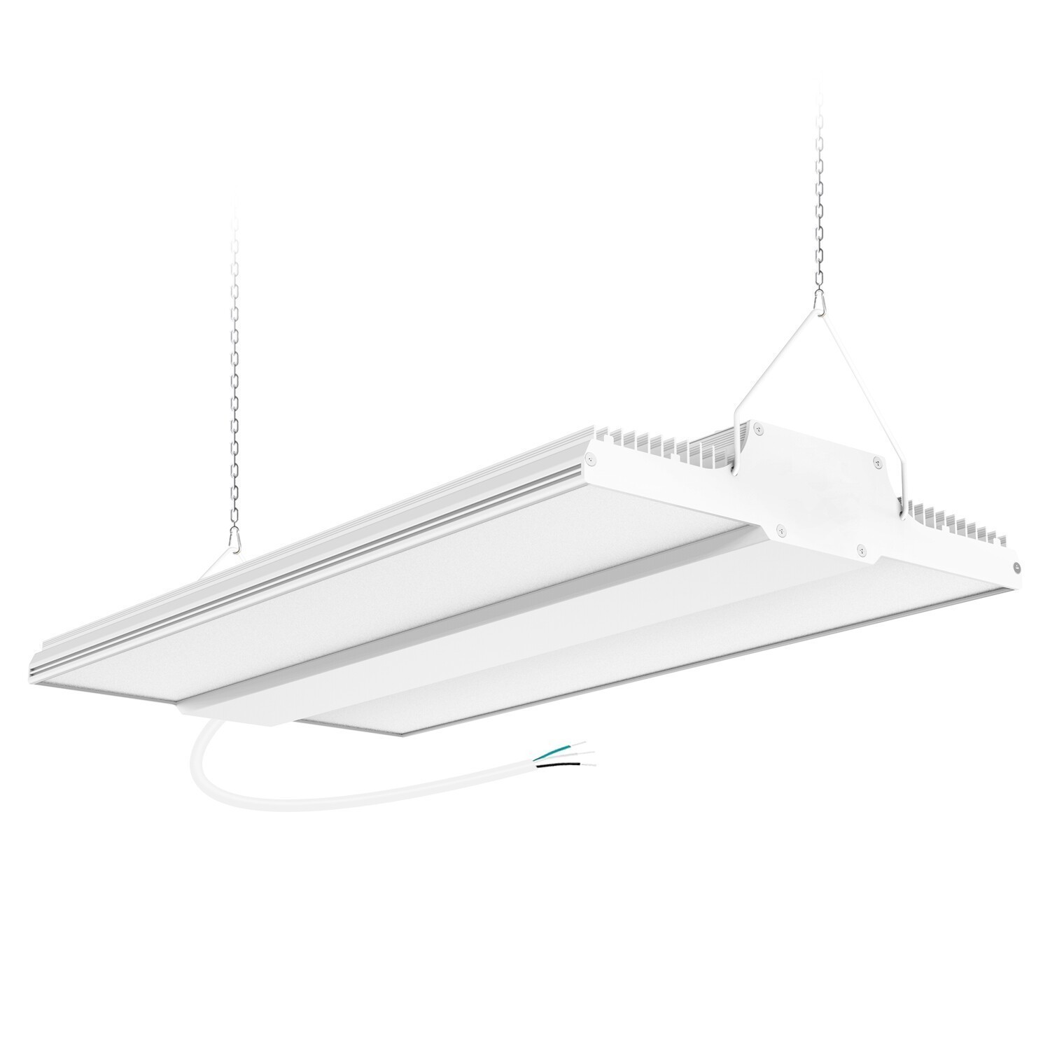 2 Pack 1.6FT 240W LED Linear High Bay light Commercial Warehouse Lights 100-277V