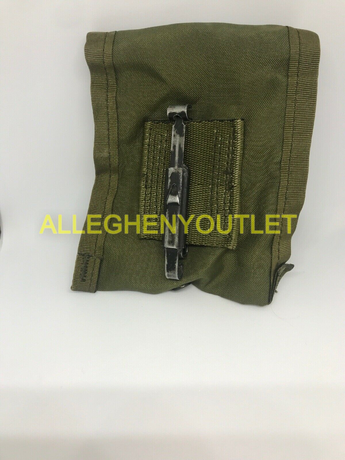 QTY 5 Army USMC FIRST AID / COMPASS POUCH CARRIER CASE w/ Alice Clip Military VG