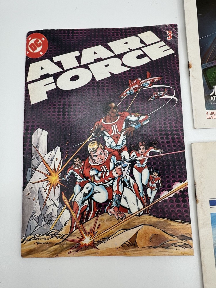 VTG Atari Instruction Booklets ONLY: Defender Star Raisers Pac-Man Atari Force