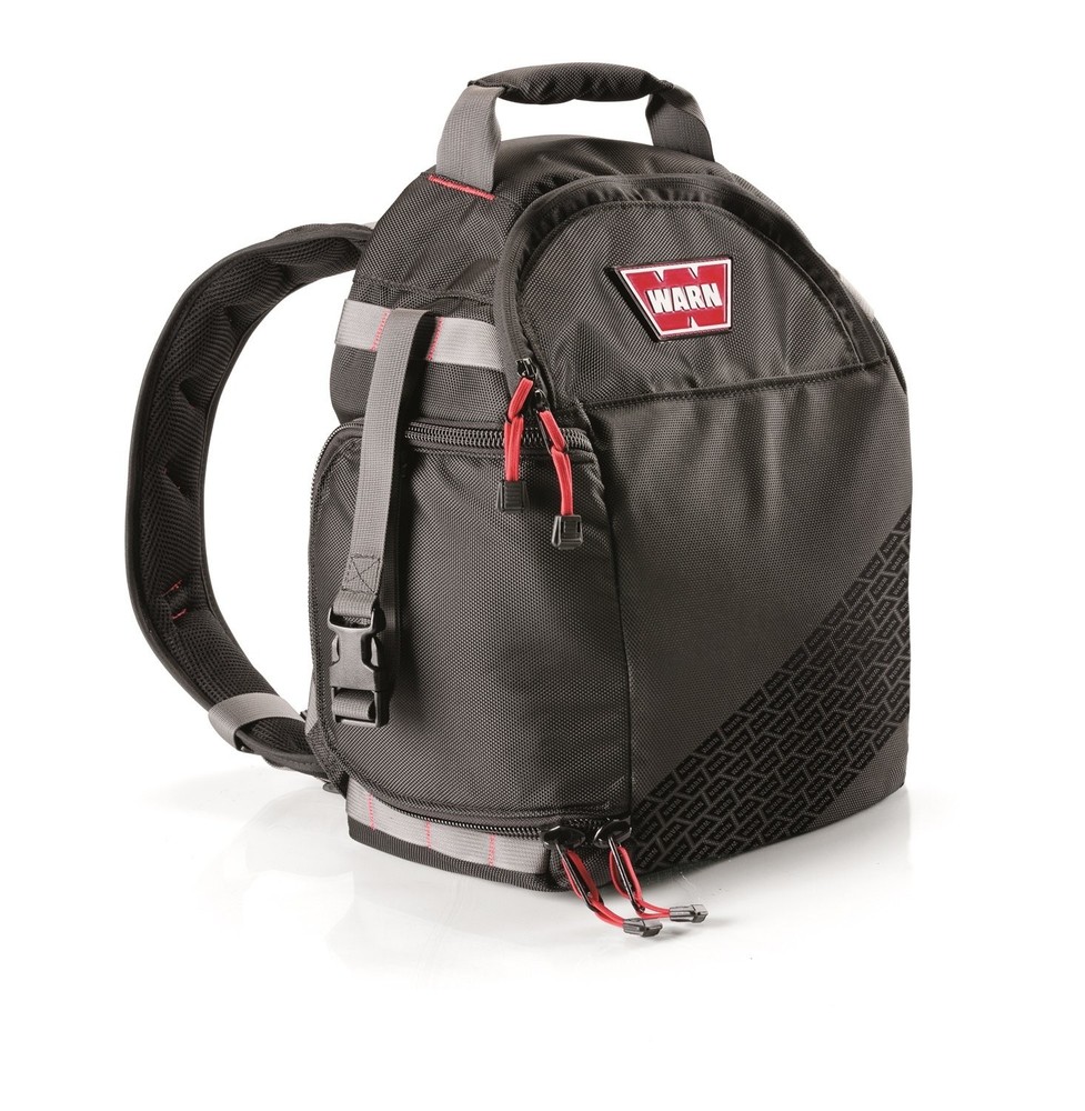 WARN 95510 Epic Trail Gear: Accessory Backpack/Storage Bag, Black
