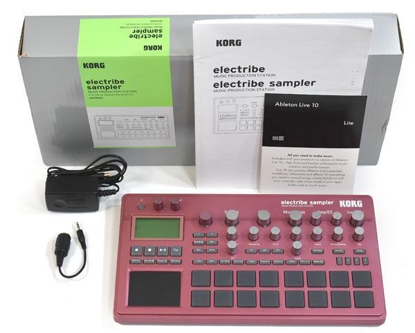 KORG Electribe2s Pink Sampler 16 Pads 10 Knobs Groovebox Sequencer Analog