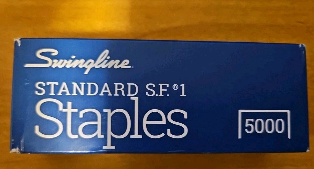 Swingline Standard Staples, 5000 Count Box