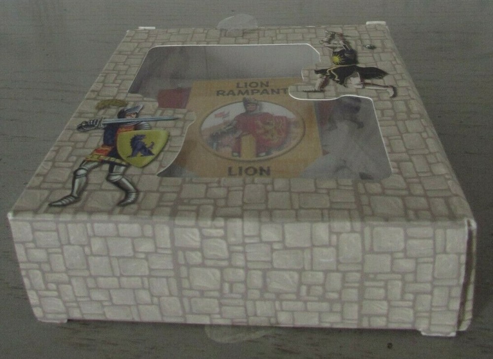 Knights Card Box & Medieval Heraldic Game Plan Origin Unknown?