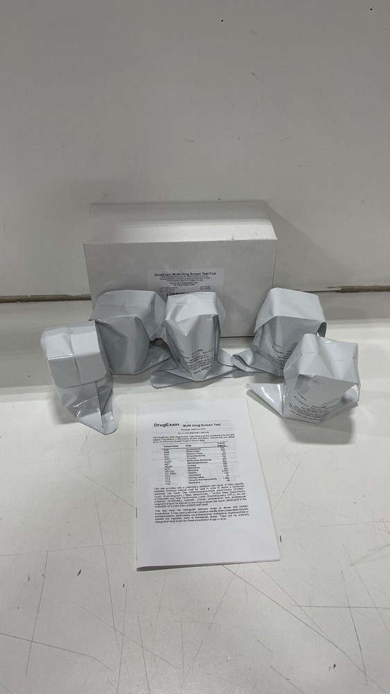DrugExam Multi Drug Screen Test Cups- 5 Pack