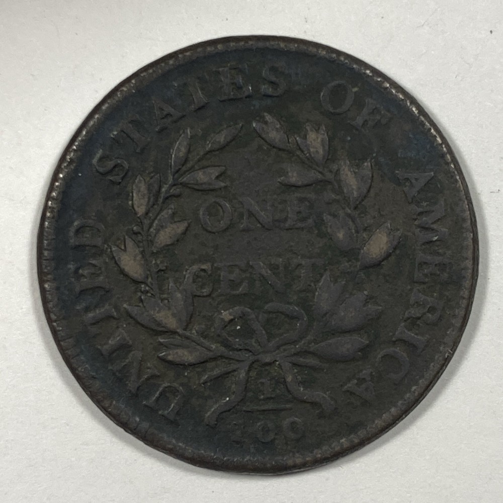 1802 Drape Bust Large Cent .01. Very Fine Details.