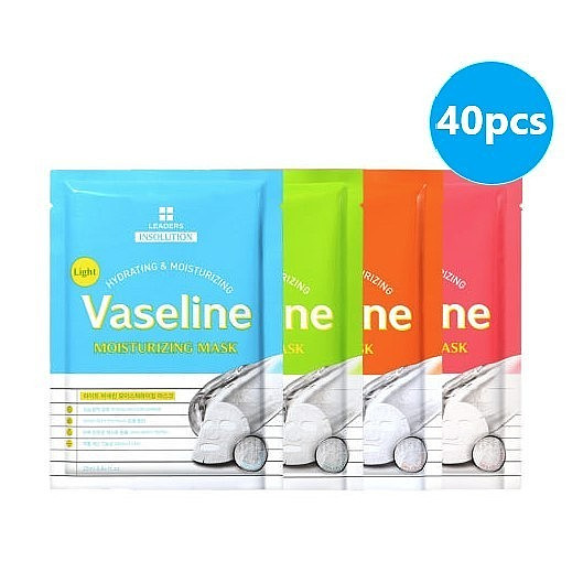 LEADERS Insolution Light Vaseline Mask 40 sheets (+ Free Gift)