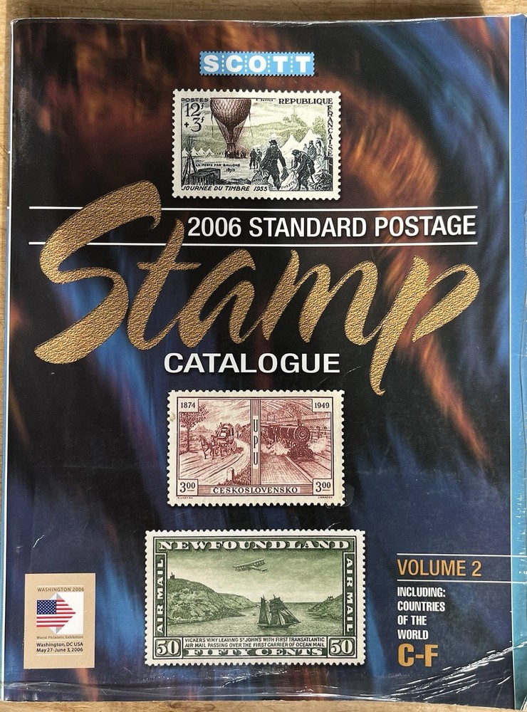 Scott 2006 Stamp Catalogue - C- F Countries
