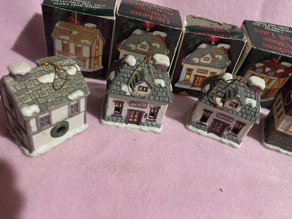 Dickens Village bell lights collection