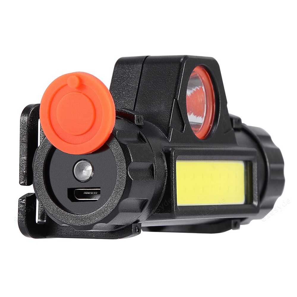 LED Headlamp Headlight USB Rechargeable Waterproof Flashlight Work Head Lamp LOT