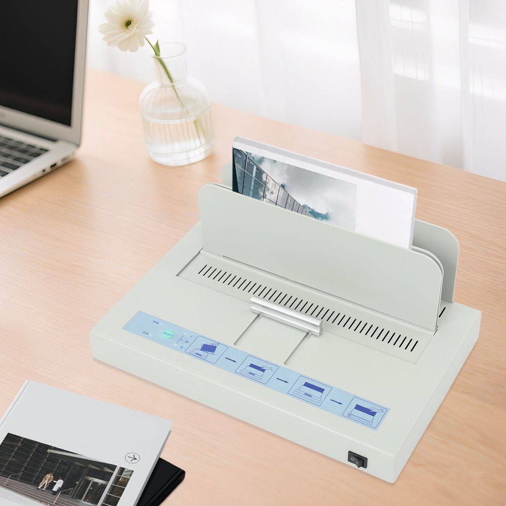 110V Perfect Binding Machine Universal Electric Book Automatic Binder New