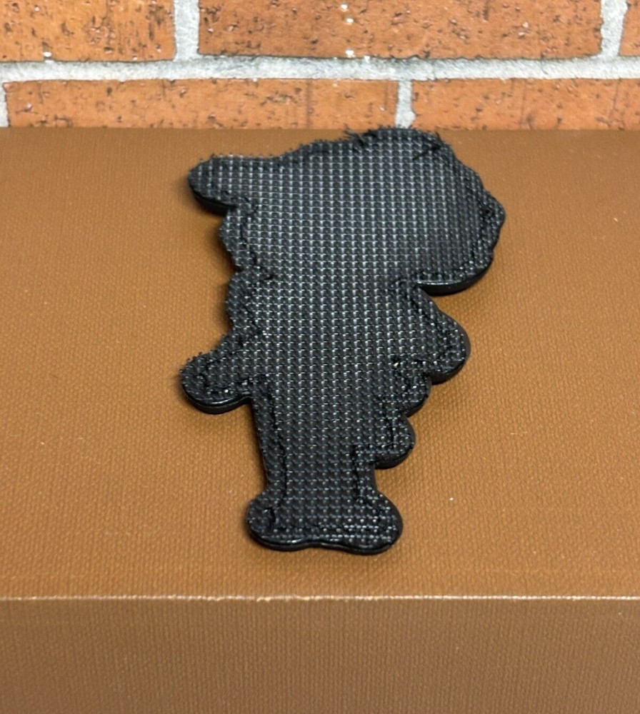 PVC Tactical Morale Patch, Tactical Mr. Bean Patch, Military Bean Gun Patch